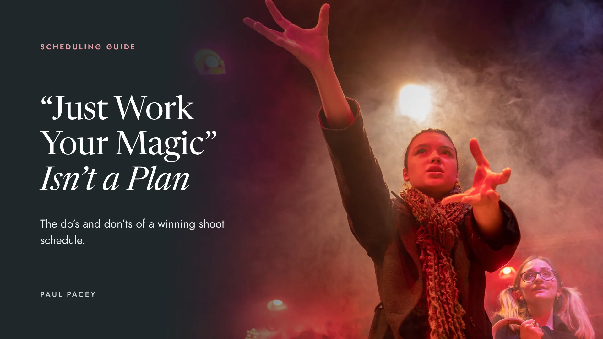 Cover of the guide “Just Work Your Magic” Isn’t a Plan by Paul Pacey